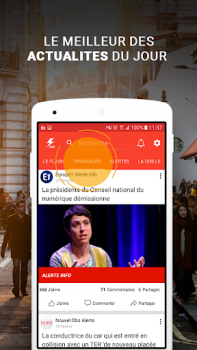 تحميل Flash info - Actualités et Mét الأخبار والمجلات لنظام أندرويد لقطة شاشة 4