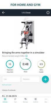 تحميل Fitness تمارين العضلات البدنية الصحة واللياقة البدنية لنظام أندرويد لقطة شاشة 3