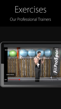 تحميل Fitness Trainer FitProSport الصحة واللياقة البدنية لنظام أندرويد لقطة شاشة 4