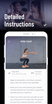 تحميل 30 Day Fitness - Home Workout الصحة واللياقة البدنية لنظام أندرويد لقطة شاشة 5