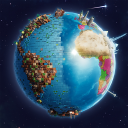 تحميل  Idle World - Build The Planet
