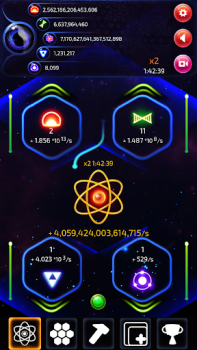 تحميل Idle World Atom ألعاب عارضة لنظام أندرويد لقطة شاشة 2