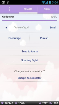 تحميل Godville ألعاب الأدوار لنظام أندرويد لقطة شاشة 2