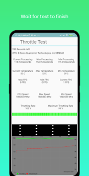 تحميل CPU Throttling Test أدوات لنظام أندرويد لقطة شاشة 3