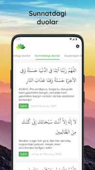 تحميل Qur'on va Sunnatdagi duolar الكتب والمراجع لنظام أندرويد لقطة شاشة 2