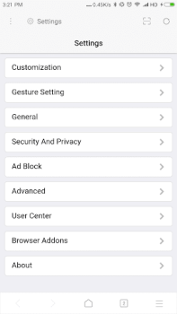 تحميل XBrowser - Mini & Super fast الاتصالات لنظام أندرويد لقطة شاشة 3