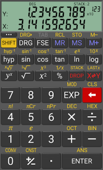 تحميل RealCalc Scientific Calculator عمل لنظام أندرويد لقطة شاشة 2