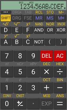 تحميل RealCalc Scientific Calculator عمل لنظام أندرويد لقطة شاشة 3