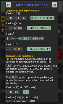 تحميل RealCalc Scientific Calculator عمل لنظام أندرويد لقطة شاشة 5
