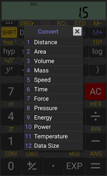 تحميل RealCalc Scientific Calculator عمل لنظام أندرويد لقطة شاشة 6