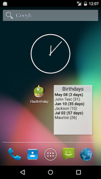 تحميل EboBirthday أدوات لنظام أندرويد لقطة شاشة 2