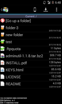 AndFTP (your FTP client)