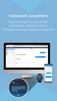 تحميل Handcent Next SMS messenger الاتصالات لنظام أندرويد لقطة شاشة 4