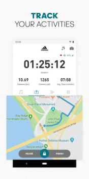 تحميل adidas Running: Run Tracker الصحة واللياقة البدنية لنظام أندرويد لقطة شاشة 2