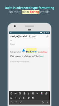 تحميل MailDroid -  Email App الاتصالات لنظام أندرويد لقطة شاشة 4