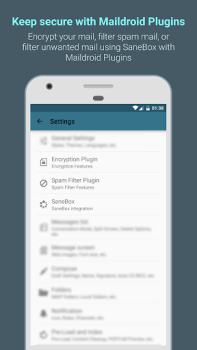 تحميل MailDroid -  Email App الاتصالات لنظام أندرويد لقطة شاشة 7