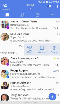 تحميل البريد الإلكترونيّ  TypeApp الاتصالات لنظام أندرويد لقطة شاشة 3