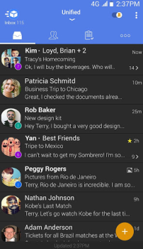 تحميل البريد الإلكترونيّ  TypeApp الاتصالات لنظام أندرويد لقطة شاشة 4