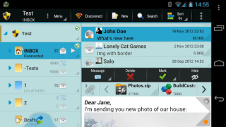 تحميل ProfiMail Go - email client الاتصالات لنظام أندرويد لقطة شاشة 2