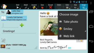 تحميل ProfiMail Go - email client الاتصالات لنظام أندرويد لقطة شاشة 5