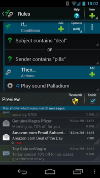 تحميل ProfiMail Go - email client الاتصالات لنظام أندرويد لقطة شاشة 7