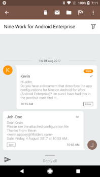 تحميل Nine - Email & Calendar اعمال لنظام أندرويد لقطة شاشة 7