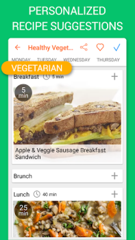 تحميل Recipe Calendar - Meal Planner طعام و شراب لنظام أندرويد لقطة شاشة 2
