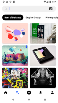 تحميل Behance - Creative Portfolios فن و تصميم لنظام أندرويد لقطة شاشة 2