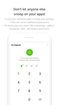 تحميل Dr.Capsule  Antivirus, Cleaner أدوات لنظام أندرويد لقطة شاشة 3