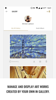 تحميل AI Art Image Generator – GoArt صورة فوتوغرافية لنظام أندرويد لقطة شاشة 2