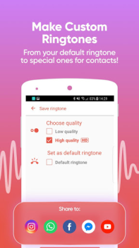 تحميل MP3 Cutter - Ringtone Maker And Audio Editor الموسيقى والصوت لنظام أندرويد لقطة شاشة 2