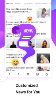 تحميل APUS Browser - Fast & Private الاتصالات لنظام أندرويد لقطة شاشة 6