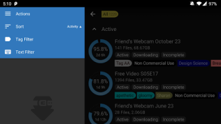 تحميل BiglyBT, Torrent Downloader أدوات لنظام أندرويد لقطة شاشة 6