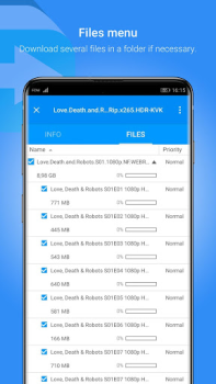 تحميل Free Download Manager - FDM أدوات لنظام أندرويد لقطة شاشة 4