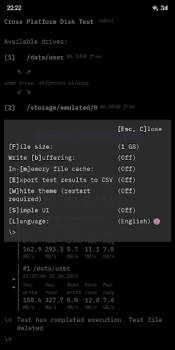 تحميل CPDT Benchmark〉Storage, memory أدوات لنظام أندرويد لقطة شاشة 7