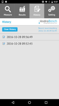 تحميل Androbench (Storage Benchmark) أدوات لنظام أندرويد لقطة شاشة 4