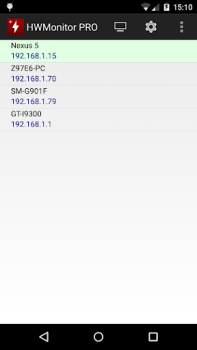 تحميل HWMonitor PRO أدوات لنظام أندرويد لقطة شاشة 2