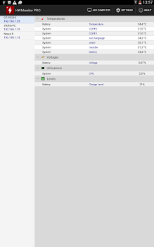 تحميل HWMonitor PRO أدوات لنظام أندرويد لقطة شاشة 5