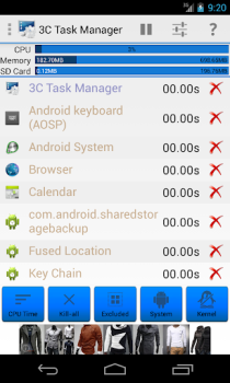 تحميل 3C Task Manager أدوات لنظام أندرويد لقطة شاشة 2
