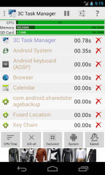 تحميل 3C Task Manager أدوات لنظام أندرويد لقطة شاشة 3