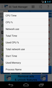 تحميل 3C Task Manager أدوات لنظام أندرويد لقطة شاشة 6
