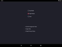 تحميل Dark Mode إضفاء الطابع الشخصي لنظام أندرويد لقطة شاشة 3