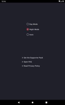 تحميل Dark Mode إضفاء الطابع الشخصي لنظام أندرويد لقطة شاشة 4
