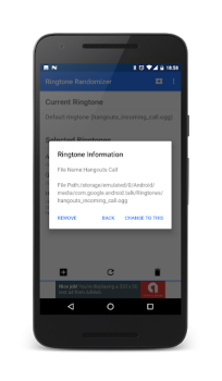 تحميل Ringtone Randomizer إضفاء الطابع الشخصي لنظام أندرويد لقطة شاشة 2