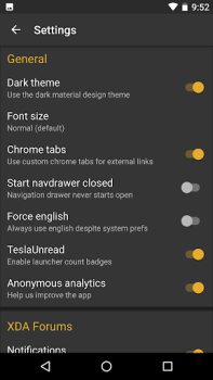 تحميل XDA الاتصالات لنظام أندرويد لقطة شاشة 7