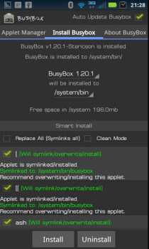 تحميل BusyBox أدوات لنظام أندرويد لقطة شاشة 4
