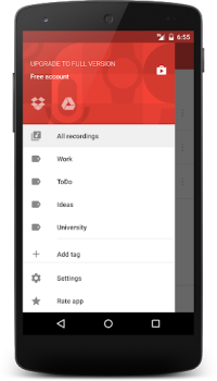 تحميل Wear Audio Recorder الموسيقى والصوت لنظام أندرويد لقطة شاشة 2