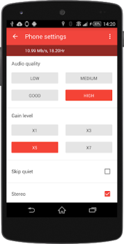 تحميل Wear Audio Recorder الموسيقى والصوت لنظام أندرويد لقطة شاشة 3