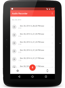 تحميل Wear Audio Recorder الموسيقى والصوت لنظام أندرويد لقطة شاشة 6