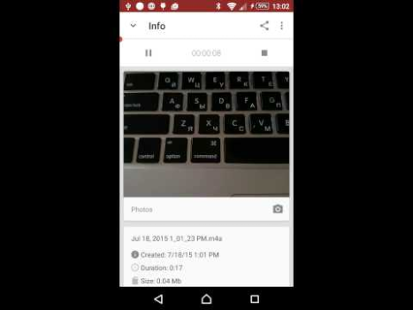 تحميل Wear Audio Recorder الموسيقى والصوت لنظام أندرويد لقطة شاشة 8